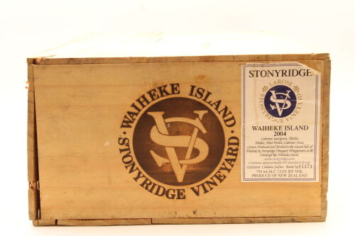 (12) 2004 Stonyridge Vineyard Larose, Waiheke (OWC)