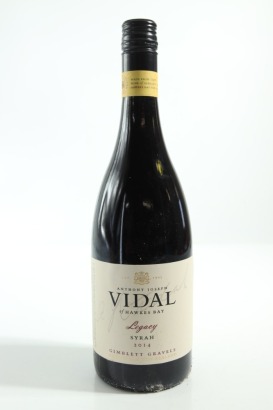(1) 2014 Vidal Estate Legacy Syrah, Gimblett Gravels &diams;
