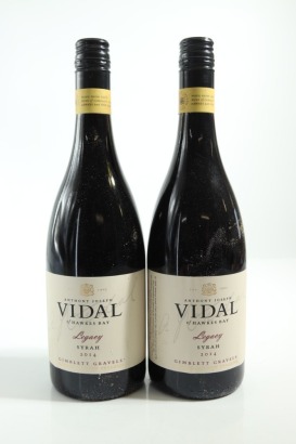 (2) 2014 Vidal Estate Legacy Syrah, Gimblett Gravels &diams;