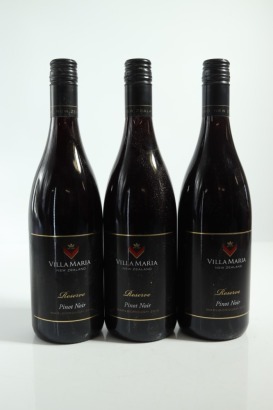 (3) 2013 Villa Maria Reserve Pinot Noir, Marlborough &diams;