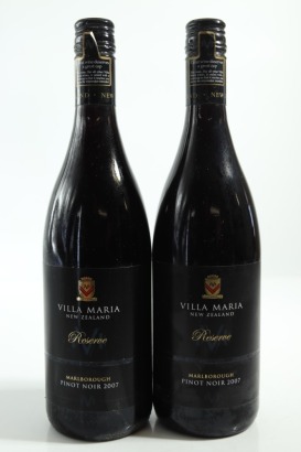 (2) 2007 Villa Maria Reserve Pinot Noir, Marlborough &diams;