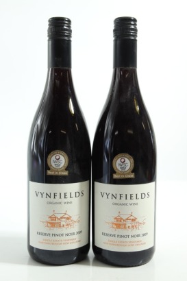 (2) 2009 Vynfields Organic Reserve Pinot Noir, Martinborough &diams;