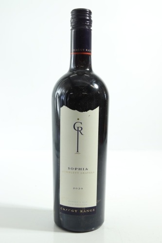 (1) 2020 Craggy Range 'Sophia', Gimblett Gravels [JR17.5] &diams;