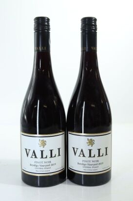 (2) 2019 Valli Bendigo Vineyard Pinot Noir, Bendigo &diams;