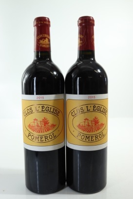 (2) 2015 Clos L'Eglise, Pomerol &diams;