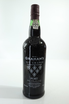 (1) W & J Graham's Six Grapes Port, Portugal, 20% ABV &diams;