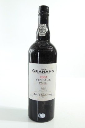 (1) 2003 W & J Graham's Vintage Port, Portugal [JR17.5] [RP95] &diams;
