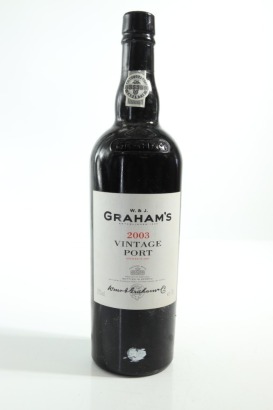(1) 2003 W & J Graham's Vintage Port, Portugal, 20% ABV [JR17.5] [RP95] &diams;