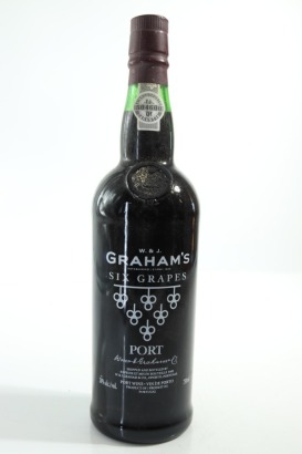 (1) W & J Graham's Six Grapes Port, Portugal, 20% ABV &diams;