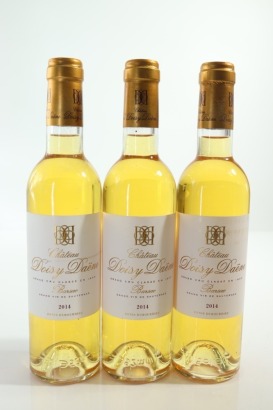 (3) 2014 Denis Dubourdieu Chateau Doisy-Daene, Sauternes - Barsac, 375ml [JR17.5] [RP95-97] &diams;