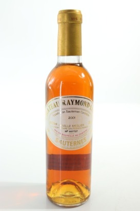 (1) 2001 Chateau Raymond-Lafon, Sauternes, 375ml &diams;