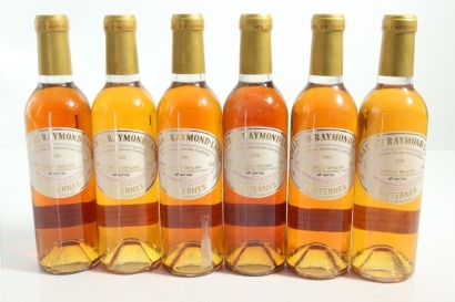 (6) 2001 Chateau Raymond-Lafon, Sauternes, 375ml &diams;