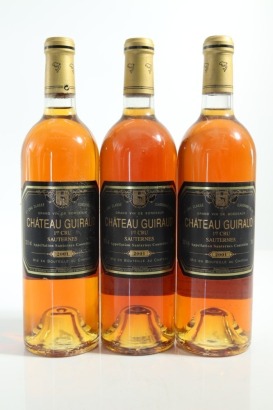(3) 2001 Chateau Guiraud, Sauternes [JR17] &diams;