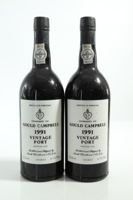 (2) 1991 Gould Campbell Vintage Port, Portugal, 20% ABV &diams;