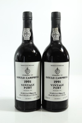 (2) 1991 Gould Campbell Vintage Port, Portugal, 20% ABV &diams;