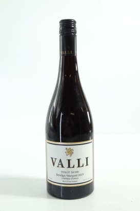(1) 2019 Valli Bendigo Vineyard Pinot Noir, Bendigo &diams;