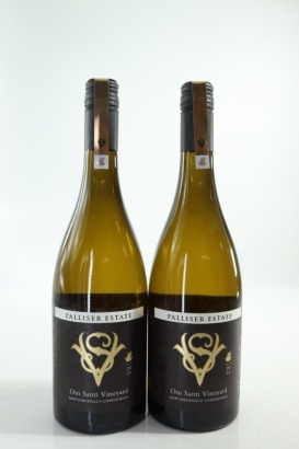 (2) 2021 Palliser Estate Om Santi Vineyard Chardonnay, Martinborough [JR17] &diams;