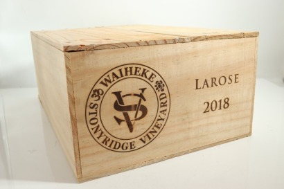 (6) 2018 Stonyridge Vineyard Larose, Waiheke Island (OWC) [JR17] &diams;