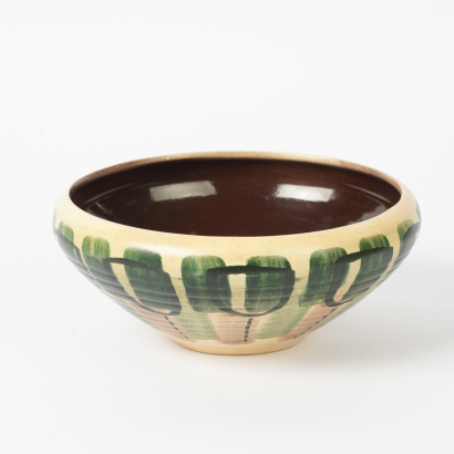 An Experimental Crown Lynn Attributed Frank Carpay Bowl, from the John Perry Collection