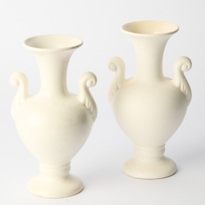 A Pair of Titian/Crown Lynn PV113 and #2096 Vases