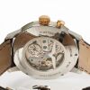 Stainless Steel / Rose Gold Coated, Vulcain Cricket 50's Presidents Hand-wound Wristwatch, circa 2016 - 4