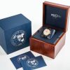 Stainless Steel / Rose Gold Coated, Vulcain Cricket 50's Presidents Hand-wound Wristwatch, circa 2016 - 6