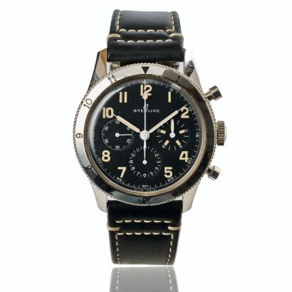 Stainless Steel, Breitling AVI Ref:765 1953 Limited re-edition Wristwatch, circa 2021