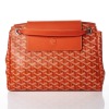 Goyard, Orange Goyardine Rouette Souple Handbag