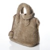 Louis Vuitton, Shearling Pulsion Lockit Grey Bag - 2