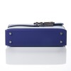 Herm&egrave;s, Bleu &Eacute;lectrique Tadelakt Mini Verrou Chain Bag - 4