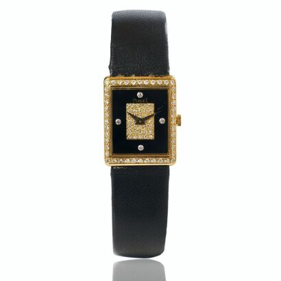 18ct Yellow Gold, Piaget Hand-wound Ladies Wristwatch, circa 1982