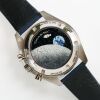 Stainless Steel, OMEGA Speedmaster Silver Snoopy Award 50th Anniversary Chronograph Wristwatch, circa 2023 - 5