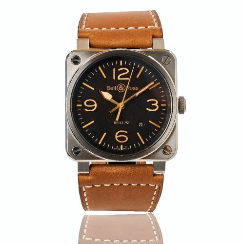 Stainless Steel, Bell & Ross, BR03-92 Automatic Wristwatch with Box / Paperwork, circa 2017