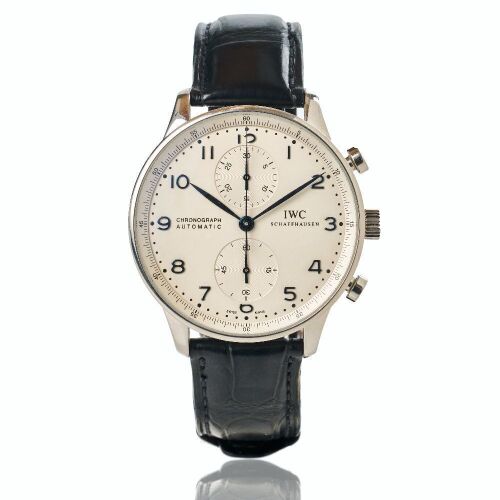 Stainless Steel, IWC Portugieser Chronograph Wristwatch, circa 2011