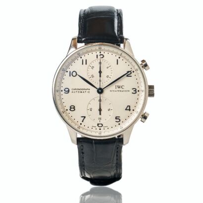 Stainless Steel, IWC Portugieser Chronograph Wristwatch, circa 2011