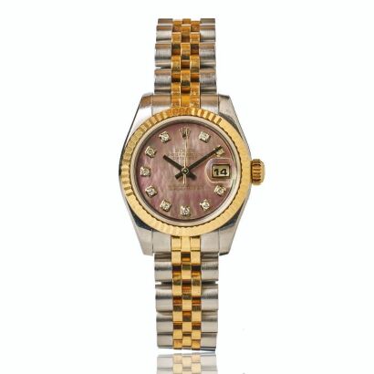 Stainless Steel / Yellow Gold, Rolex LadyDatejust 26 Automatic Wristwatch, circa 2010