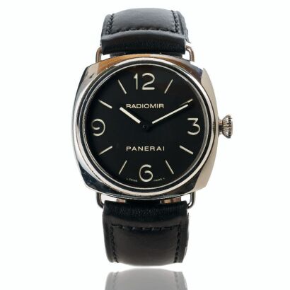 Stainless Steel, Panerai Radiomir PAM210 Manual-Wound Wristwatch, circa 2006