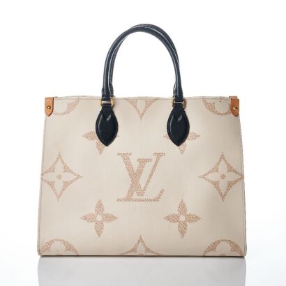 Louis Vuitton, Monogram Dune Monogram Giant OnTheGo Tote Bag, Size MM