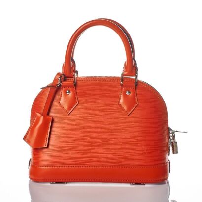 Louis Vuitton, Piment Epi Alma Bag, Size BB