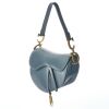 Christian Dior, Grey Ombr&eacute; Saddle Bag - 2