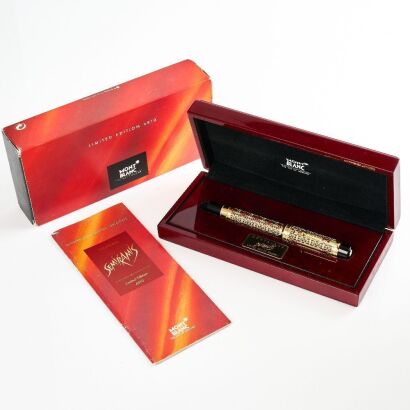 Montblanc, Patron of Art "Semiramis" Fountain Pen Limited 4810, circa 1996