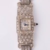 Platinum, Antique, Art Deco, 4.30ct Diamond Geneva Ladies Manual-wind Wristwatch - 2