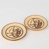 A Pair of Tonala Mexican Pottery Plates