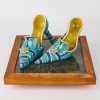 A Pair of Ceramic Shoes