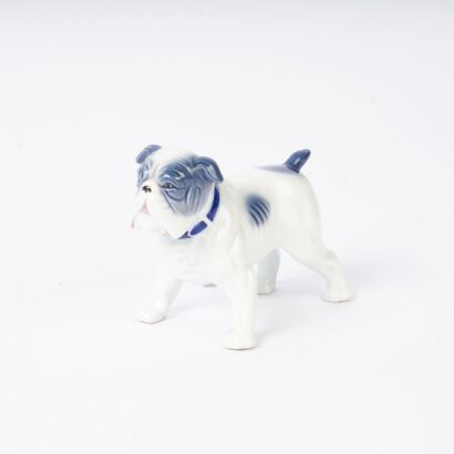 A Vintage English Porcelain Bulldog