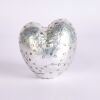 A Contemporary aluminum and Steel Nail 'HEART' by New Zealand sculptor Davey McGhie