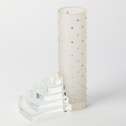 A Toh 5 Steps to Heaven Vase by Kazumasa Nagai for Swarovski