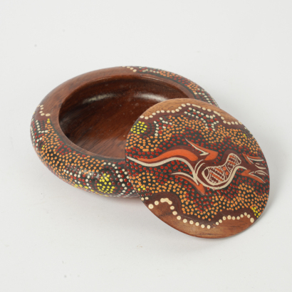 An Australian Wood Trinket Dish