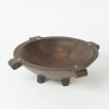 A Large Kava Bowl with Shell Inlay