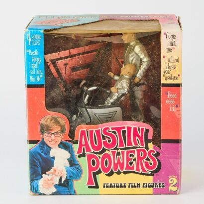 A Vintage Dr. Evil Austin Powers Toy